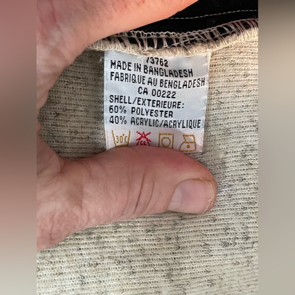 Unisex Vintage Nevada Sherpa vest. Sz 38 - Picture 12 of 12